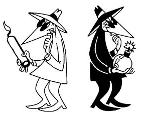Spy conflict illustration