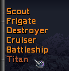 Sixth ship design slot